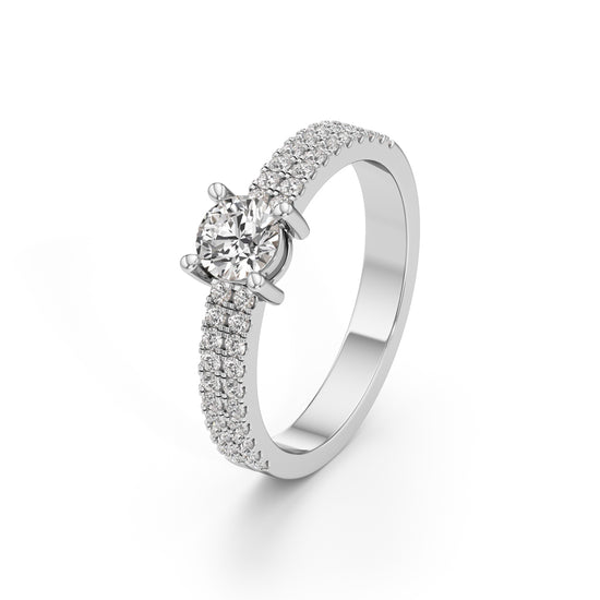 Eternal Spark Double Band Ring