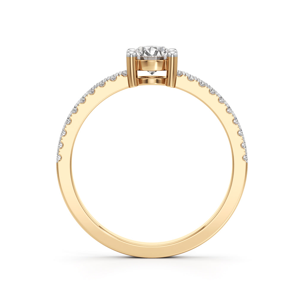 Eternal Spark Double Band Ring