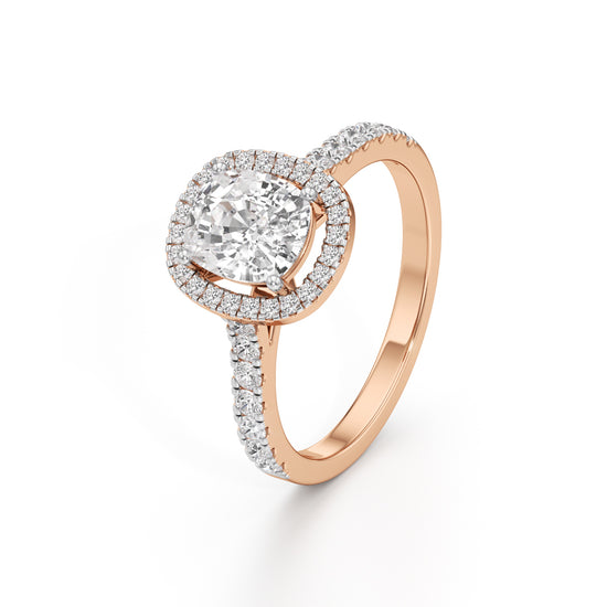 Seren Cushion Radiance Ring