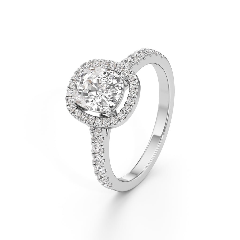 Seren Cushion Radiance Ring
