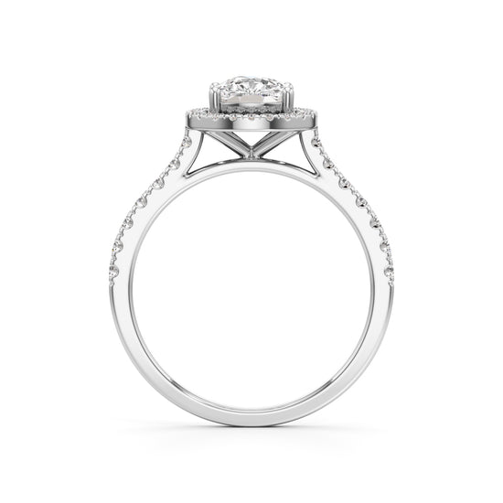 Seren Cushion Radiance Ring
