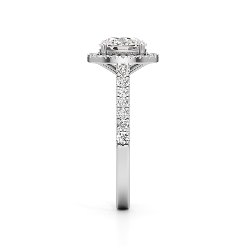 Seren Cushion Radiance Ring