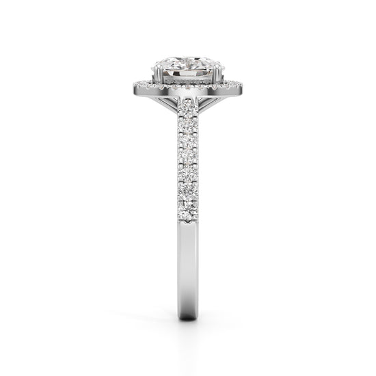 Seren Cushion Radiance Ring