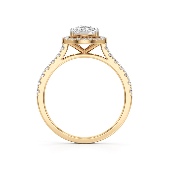 Seren Cushion Radiance Ring