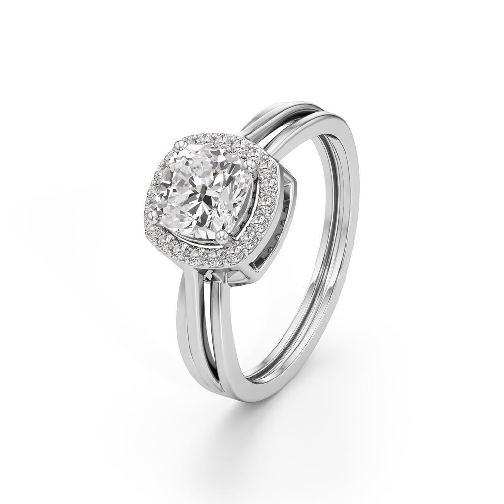 Velina Everyday Cushion Ring