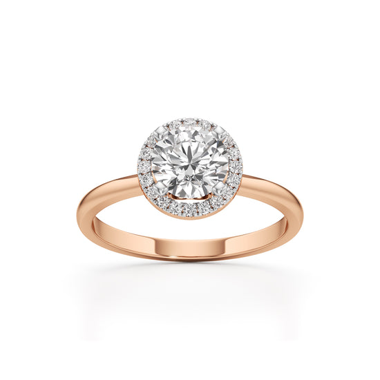 Liora Round Diamond Band