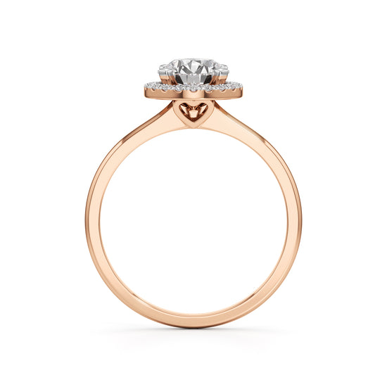 Liora Round Diamond Band