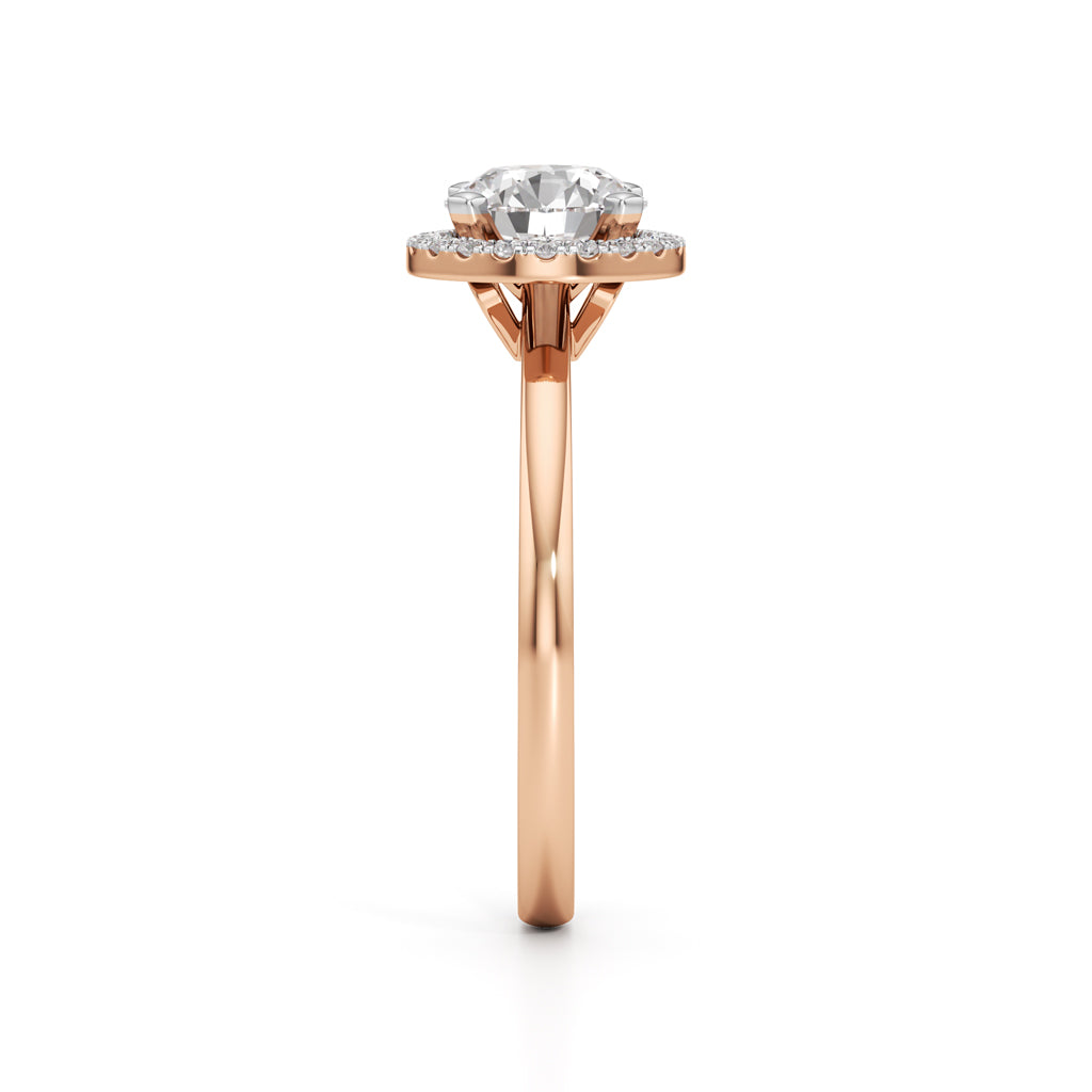 Liora Round Diamond Band