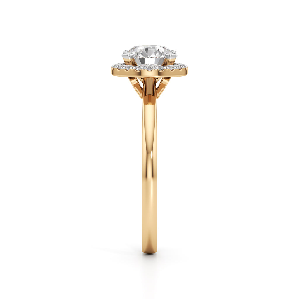 Liora Round Diamond Band