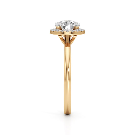 Liora Round Diamond Band