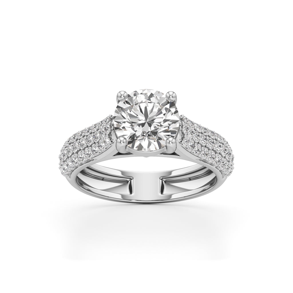Aurelia Solitaire Diamond Ring