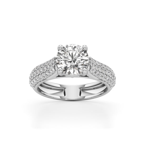 Aurelia Solitaire Diamond Ring