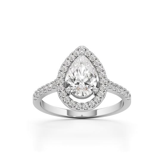 Elowen Teardrop Spark Ring