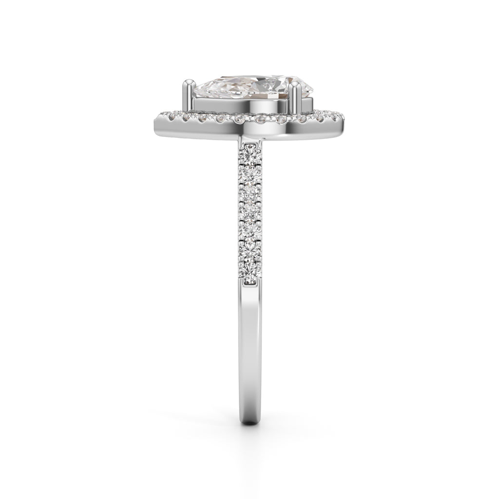 Elowen Teardrop Spark Ring