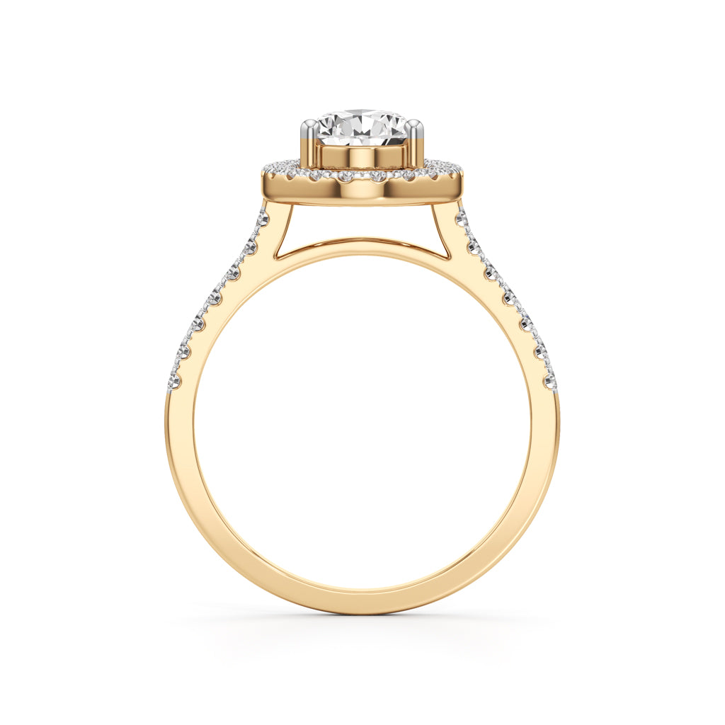 Elowen Teardrop Spark Ring