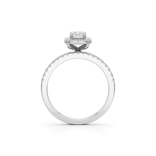 Elowen Emerald Trio Ring