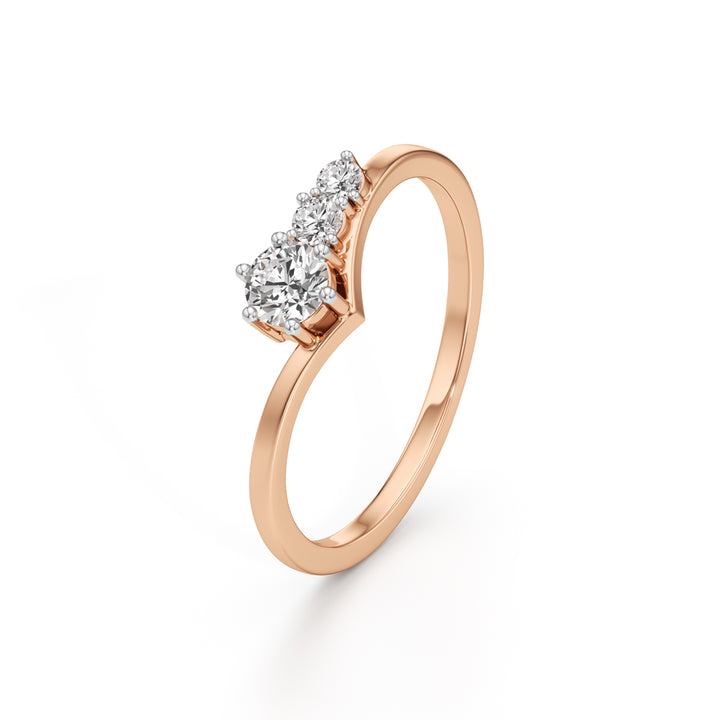 Serenelle Trio Spark Ring