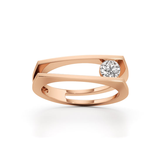 Clarisse Solitaire Ring