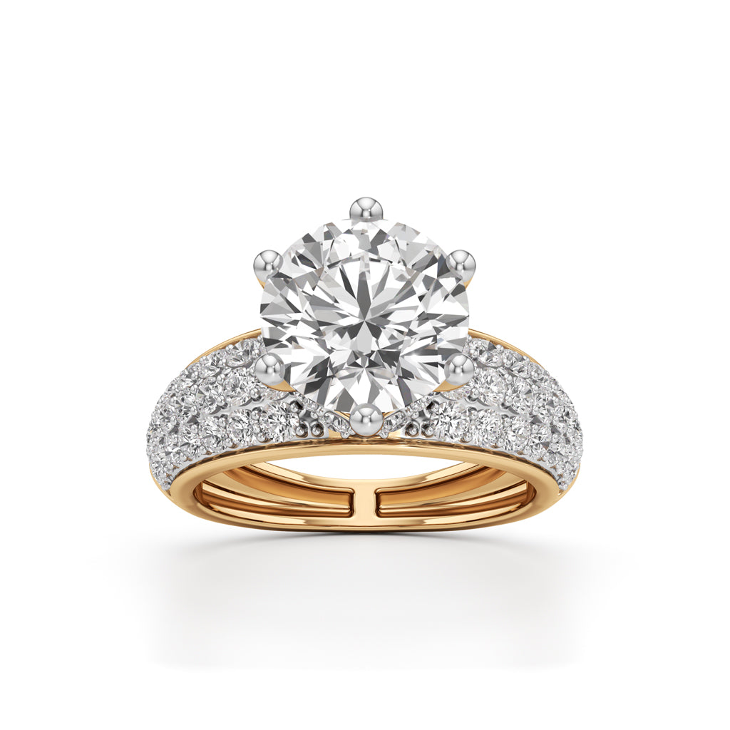 Celestara Crown Ring