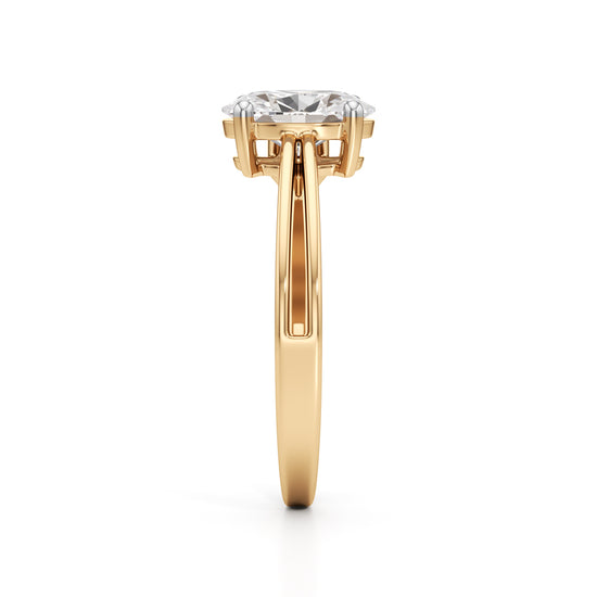 Elara Solitaire Promise Ring