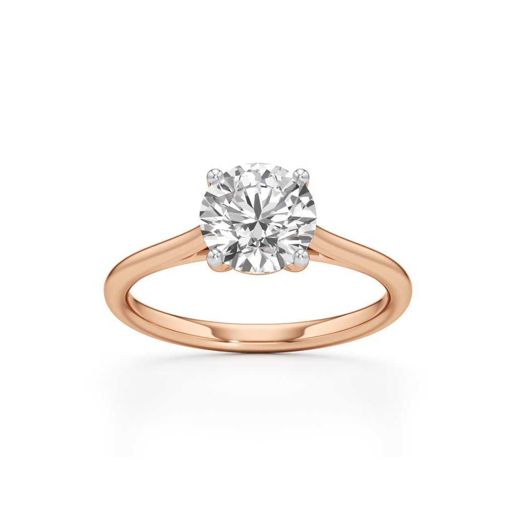 Apex Solitaire Diamond Ring