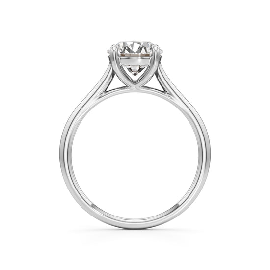 Apex Solitaire Diamond Ring