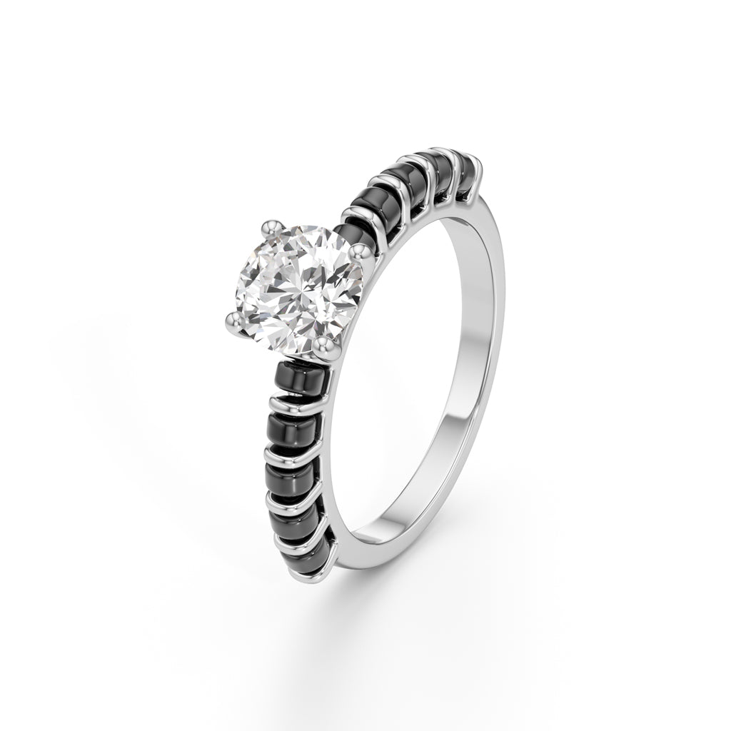 Onyx Solstice Ring