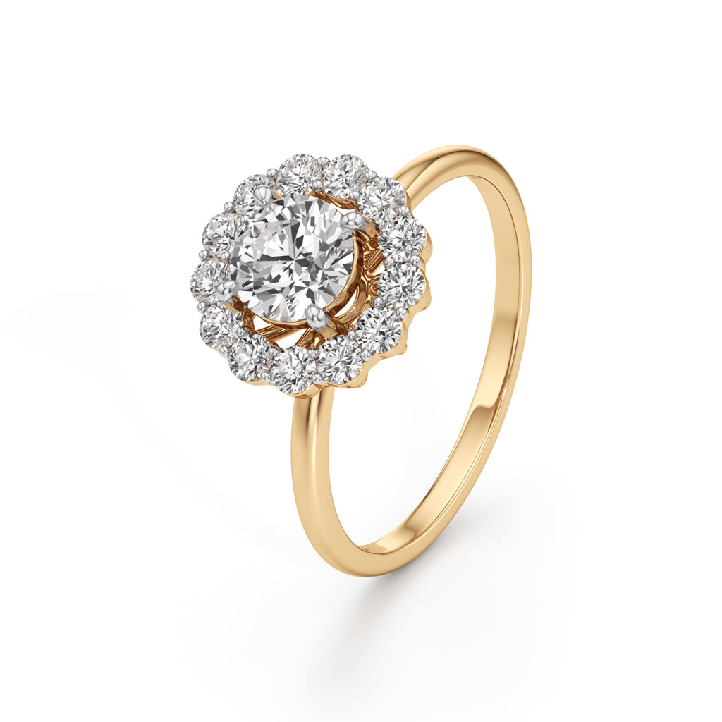 Solaria Radiant Bloom Ring