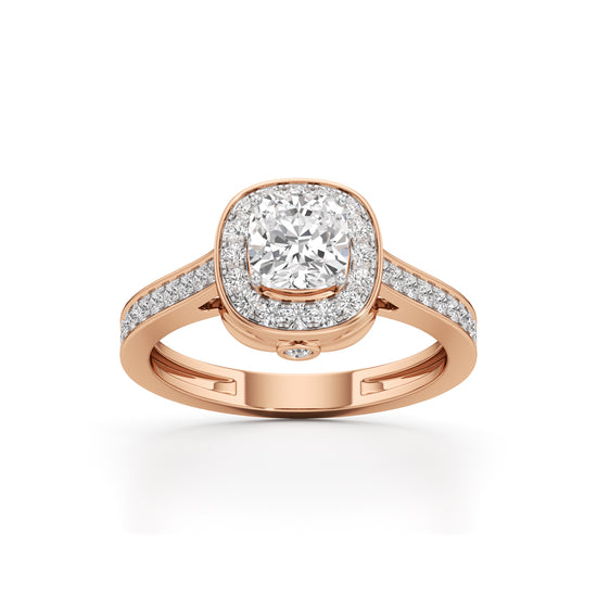 Alira Cushion Diamond Ring