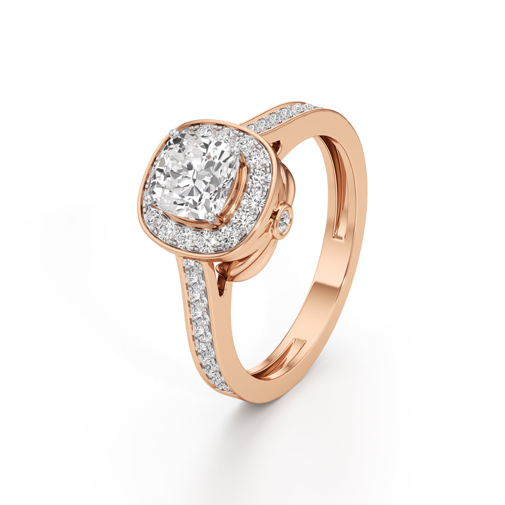 Alira Cushion Diamond Ring