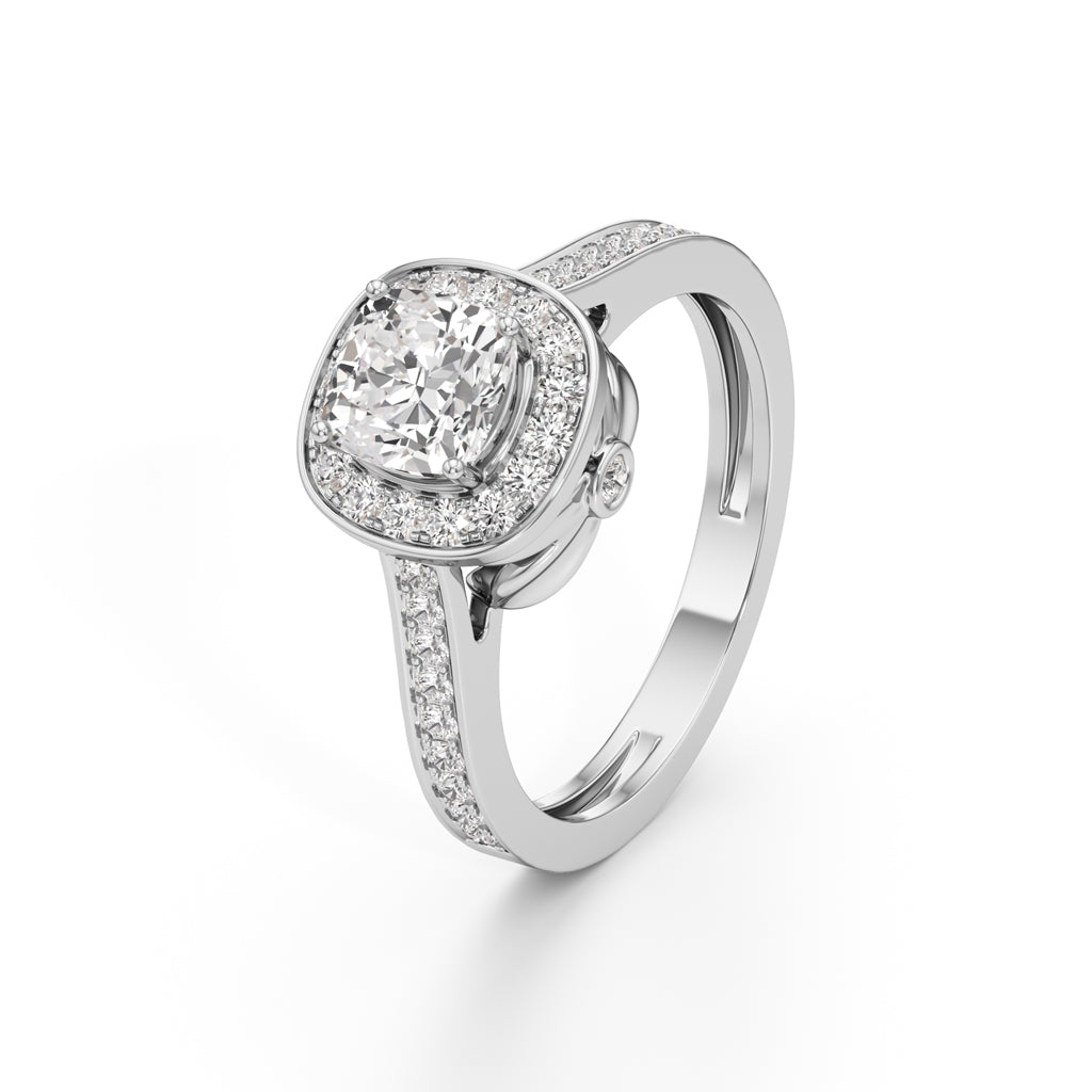 Alira Cushion Diamond Ring