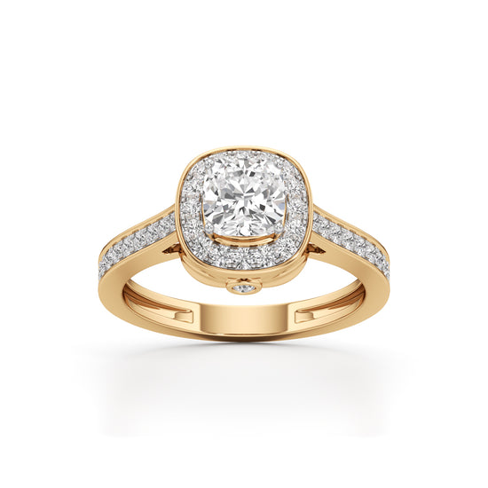 Alira Cushion Diamond Ring