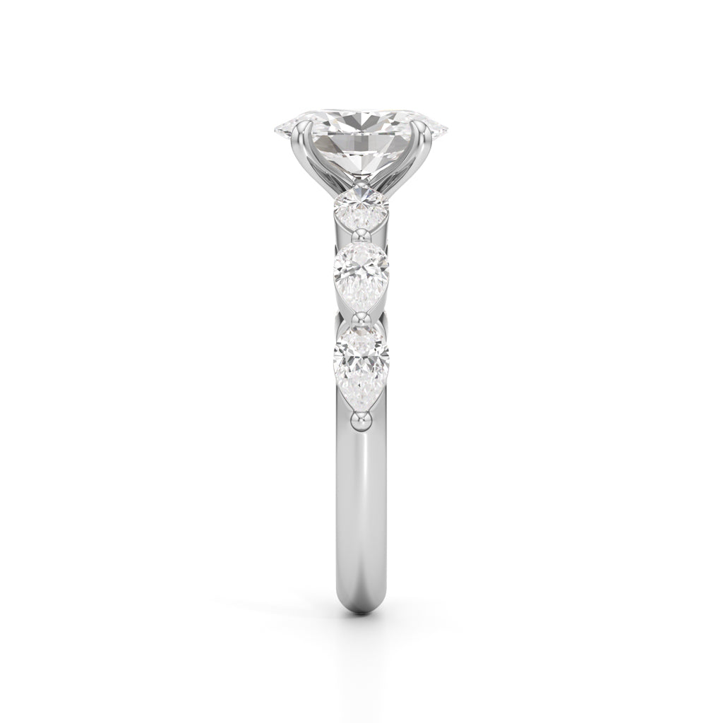 Seraphina Oval Bloom Ring
