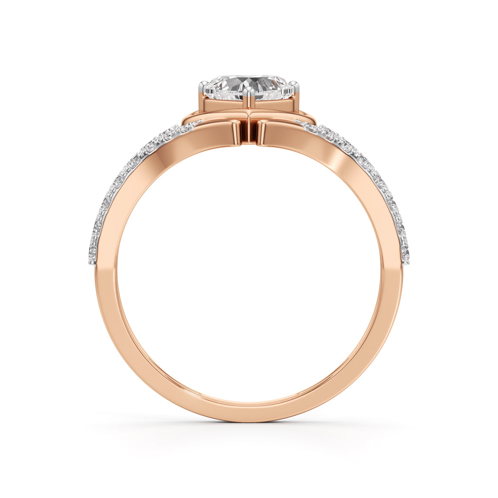 Amoria Heart Spark Ring