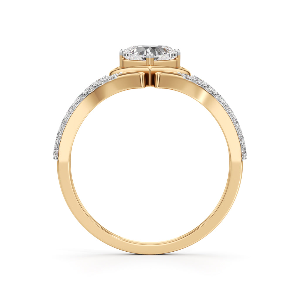 Amoria Heart Spark Ring
