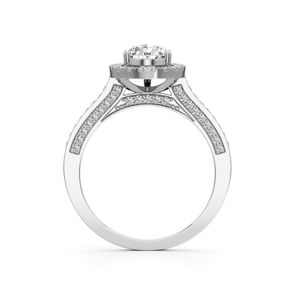 Serena Teardrop Glow Ring
