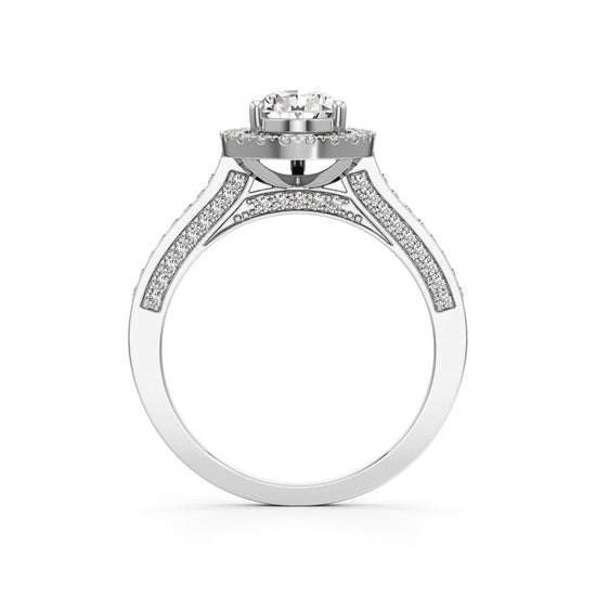 Serena Teardrop Glow Ring