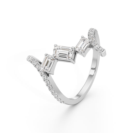 Celeste Spiral Elegance Ring