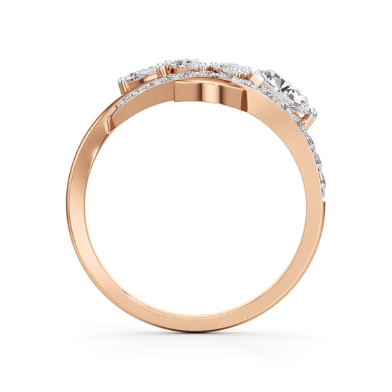 Roselle Heart Harmony Ring