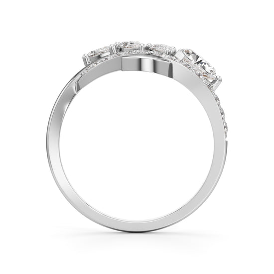 Roselle Heart Harmony Ring