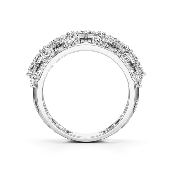 Celestia Regal Diamond Cluster Ring