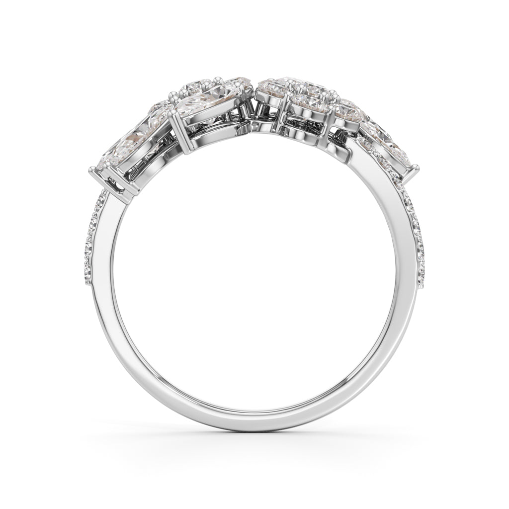 Elysia Marquise Bloom Diamond Ring