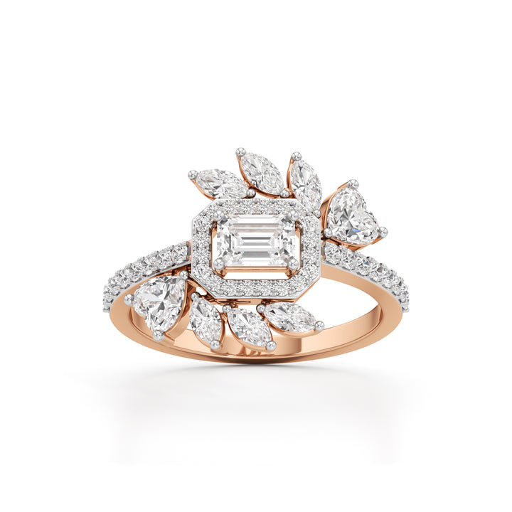 Celestia Radiant Halo Ring