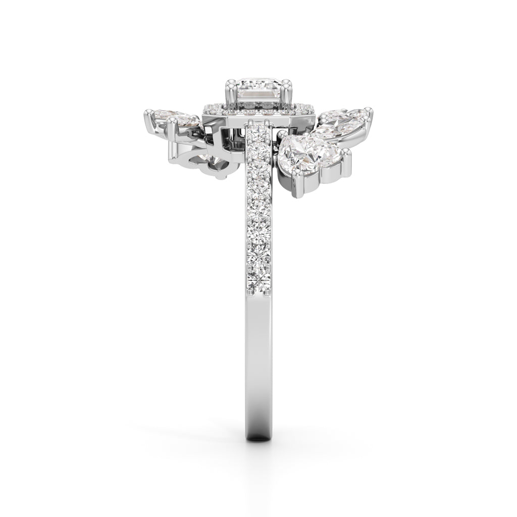 Celestia Radiant Halo Ring