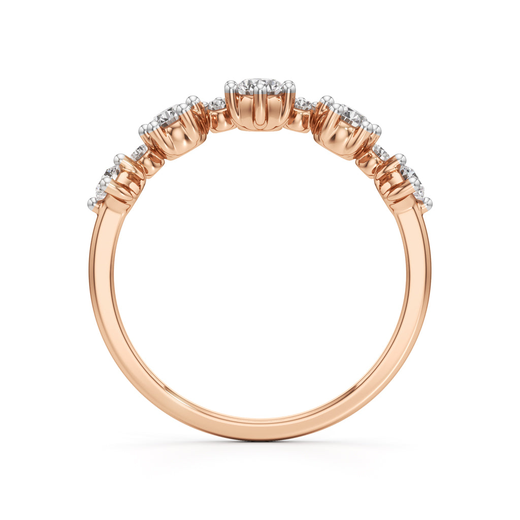 Celestia Diamond Burst Ring