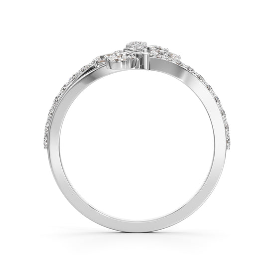 Serenity Flow Diamond Ring