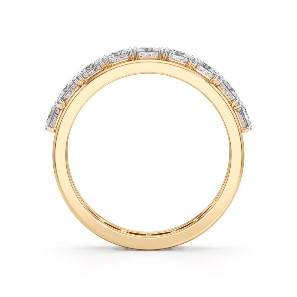Regalia Princess-Cut Diamond Eternity Band