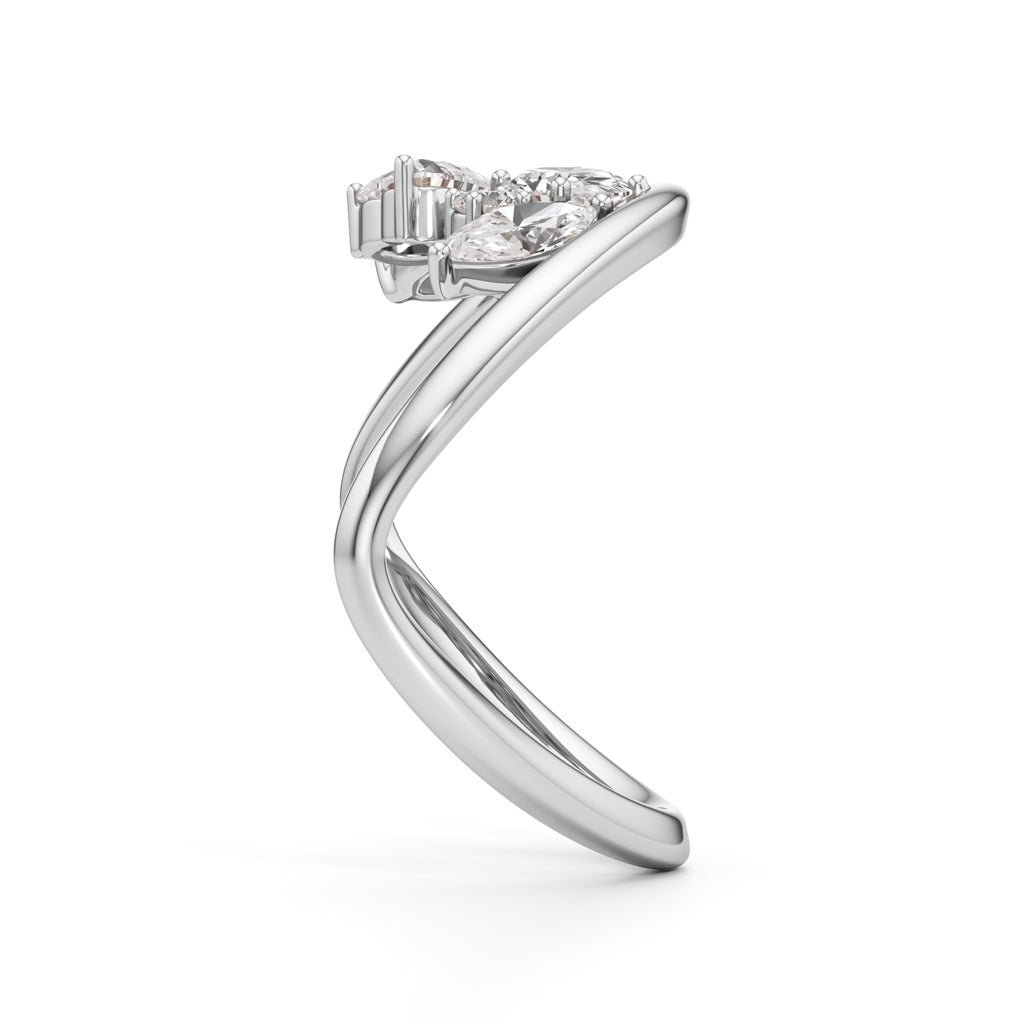 Celestia Crown Accent Ring