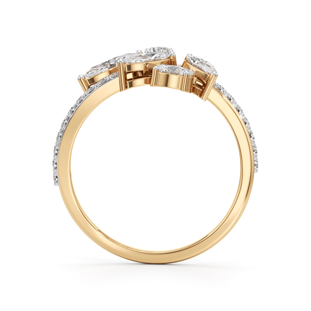Marquise Muse Diamond Bloom Ring