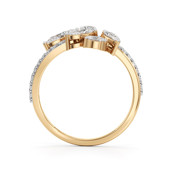 Marquise Muse Diamond Bloom Ring